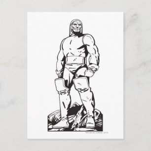Carte Postale Darkseid Outline