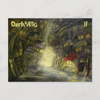 Carte postale DarkVille de Mike Winterbauer