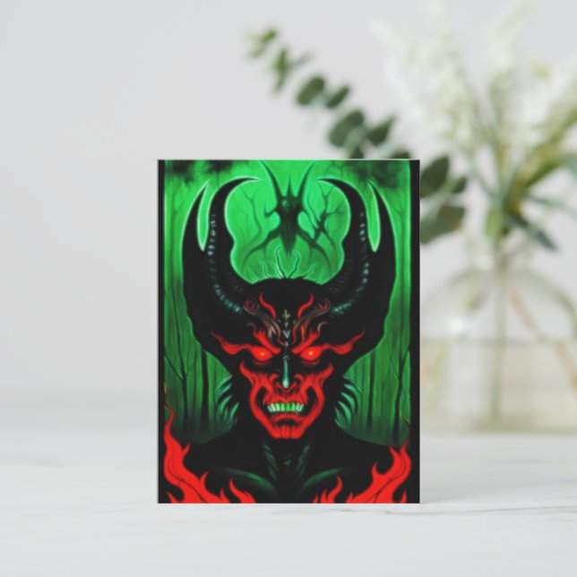 Carte Postale Darkwoods Skinwalker 1 (Debout devant)