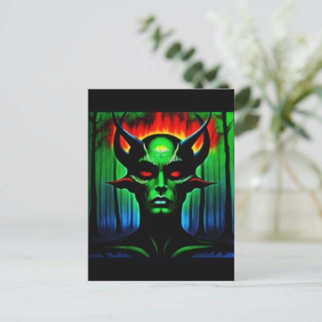 Carte Postale Darkwoods Skinwalker 2 (Debout devant)