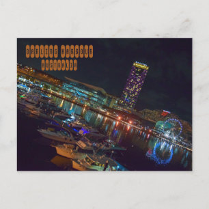 Carte Postale Darling Harbour la nuit