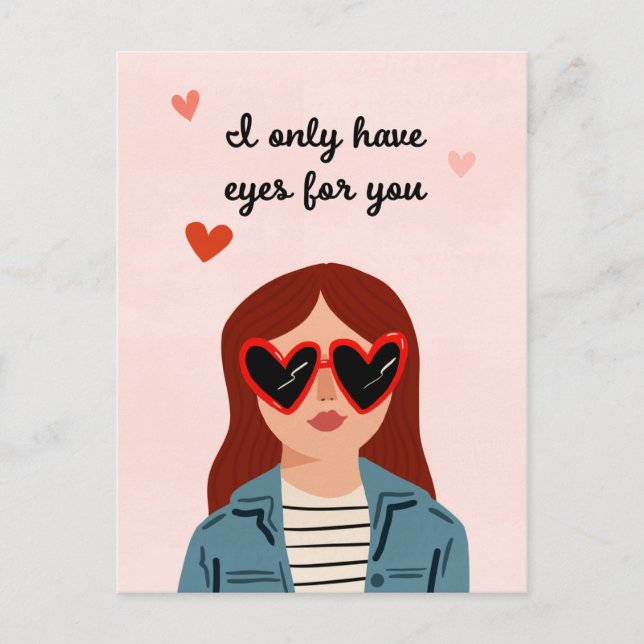 Carte Postale Darling Valentine IV (Devant)