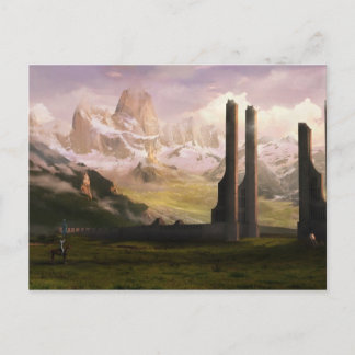 Carte postale d'art paysager