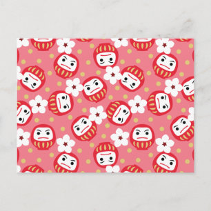 Carte Postale Daruma