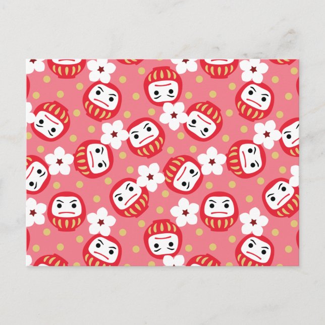 Carte Postale Daruma (Devant)