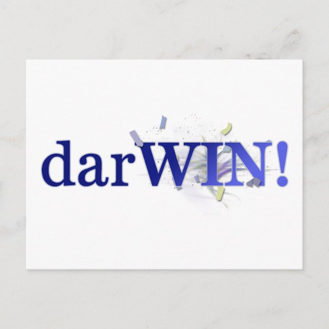 Carte Postale darWIN ! (Devant)