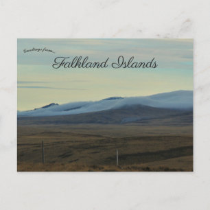 Carte Postale Darwin Road îles Falkland