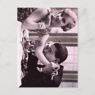 Carte Postale Date du dîner