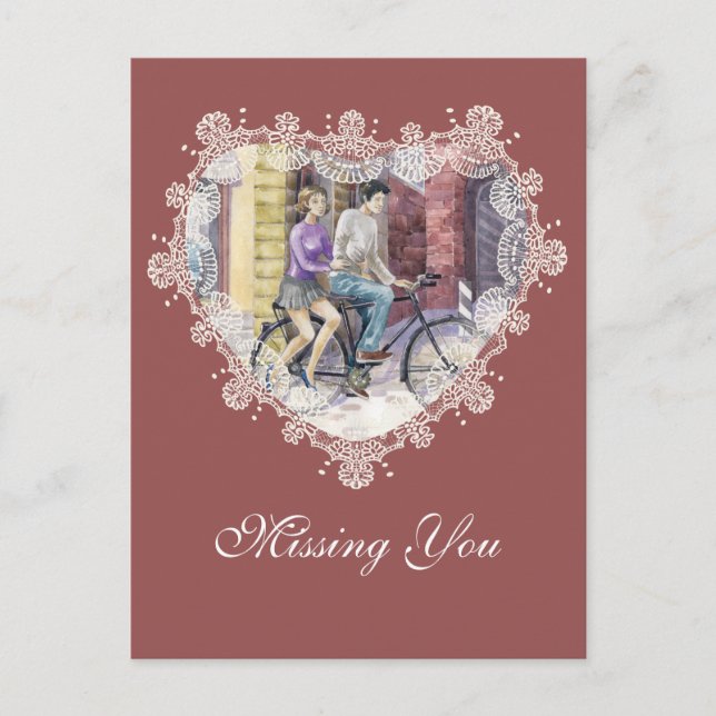 Carte Postale Date romantique (Devant)