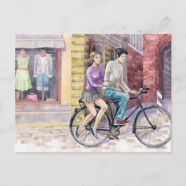 Carte Postale Date romantique (Devant)