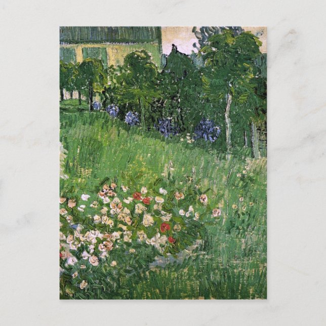 Carte Postale Daubigny's Garden Van Gogh Art (Devant)