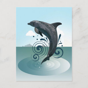 Carte Postale Dauphin