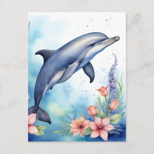 Carte Postale Dauphin de mer
