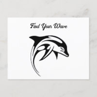 Dauphin Tribal Design Stylisé Art Océan Géométriqu