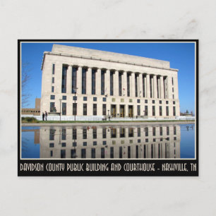 Carte Postale Davidson County Public Building and Courthouse