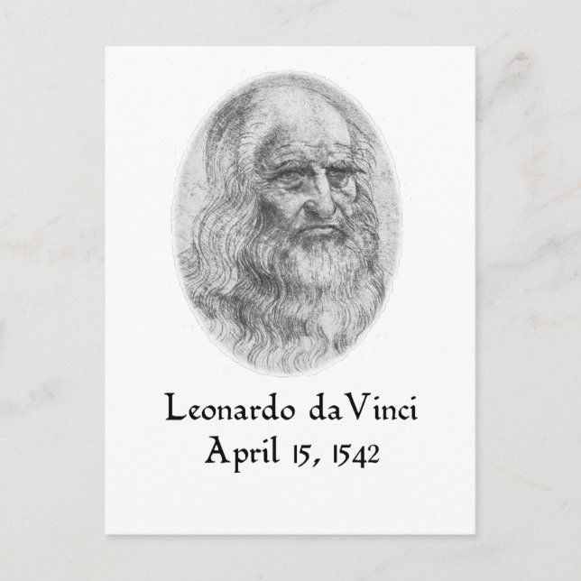 Carte Postale daVinci (Devant)