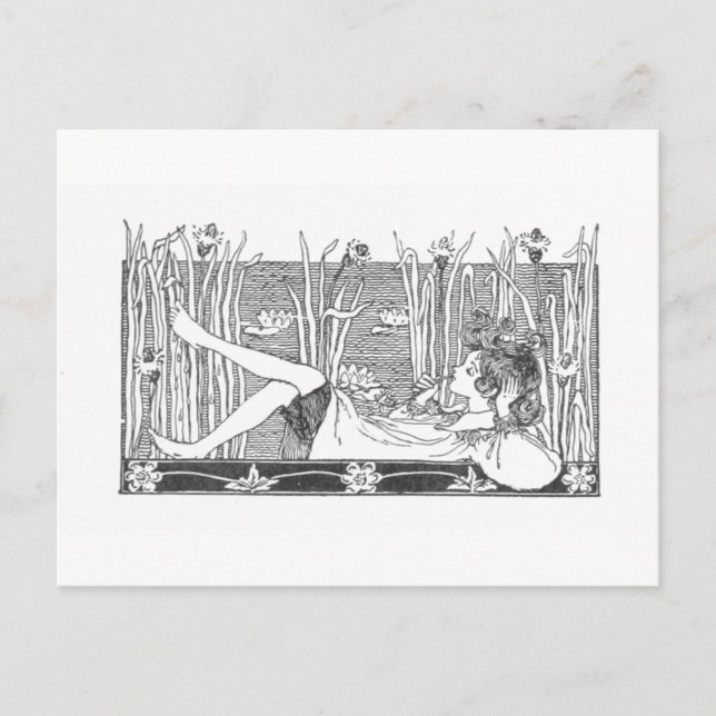 Carte Postale Day Dreamer - Image vintage (Devant)