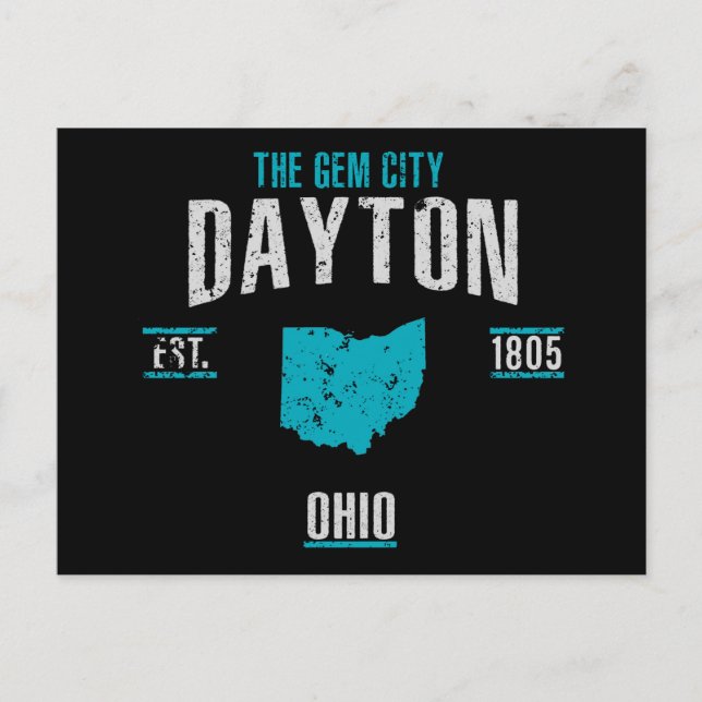 Carte Postale Dayton (Devant)