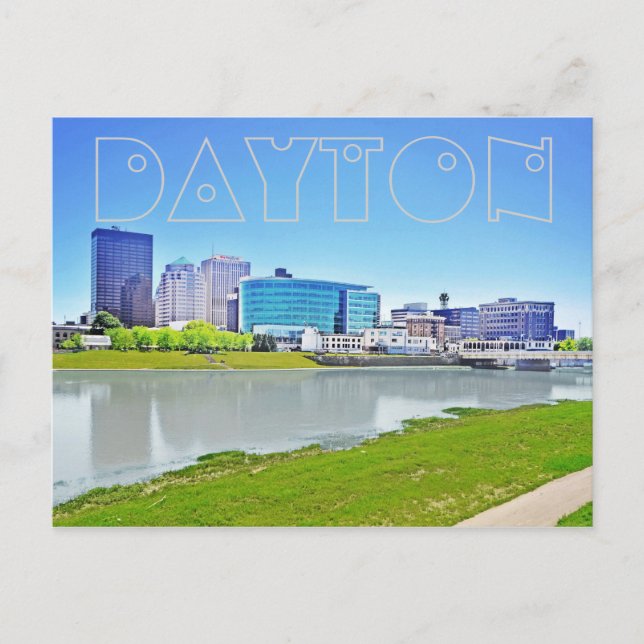 Carte Postale Dayton, Ohio, États-Unis (Devant)