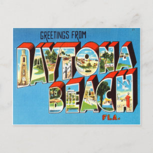 Carte Postale Daytona Beach Floride