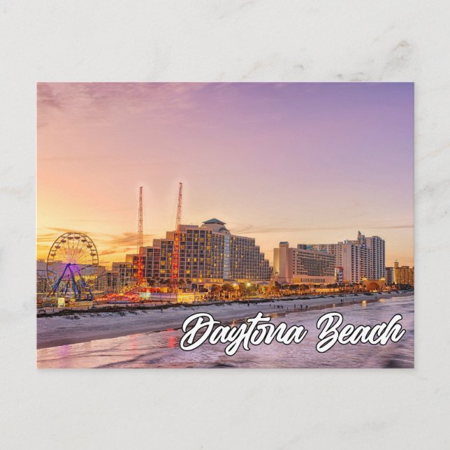Carte Postale Daytona Beach, Floride, USA (Devant)