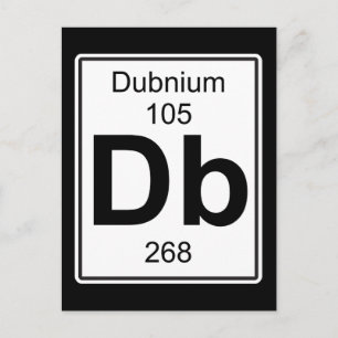 Carte Postale Db - Dubnium
