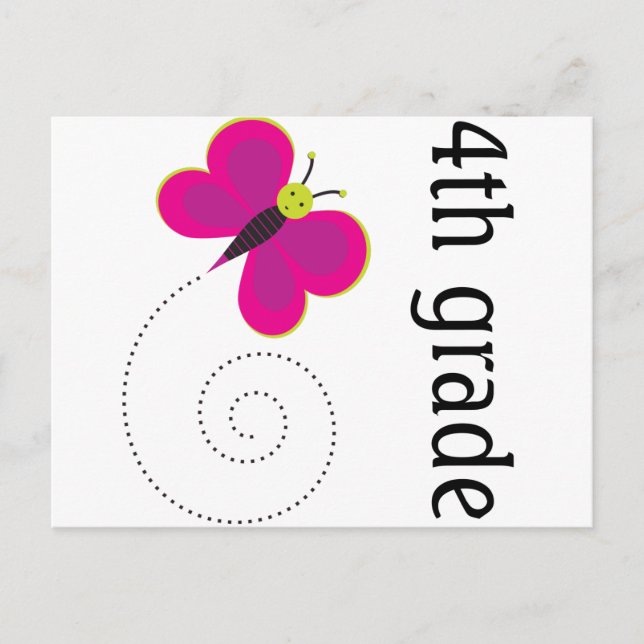 Carte postale de 4e année (Devant)