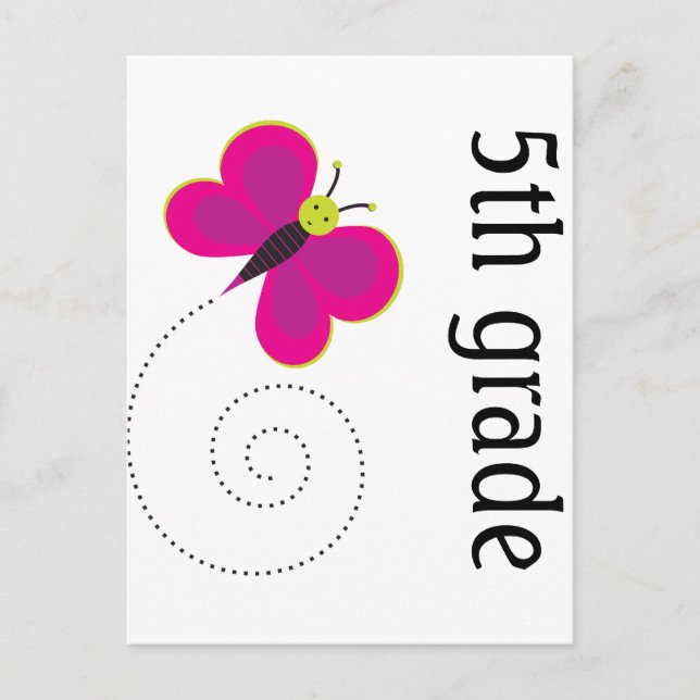 Carte postale de 5e année (Devant)