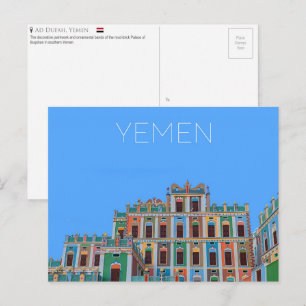 Carte postale de Ad Dufah, Yémen