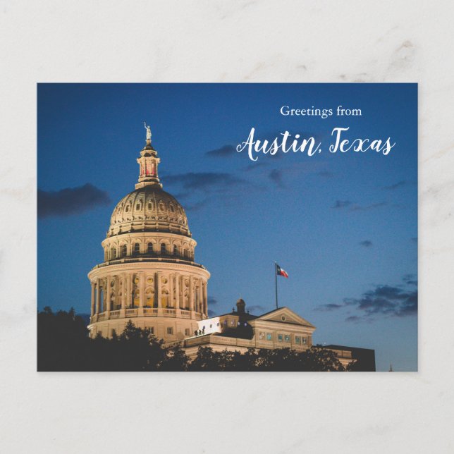 Carte postale de Austin Texas  (Devant)