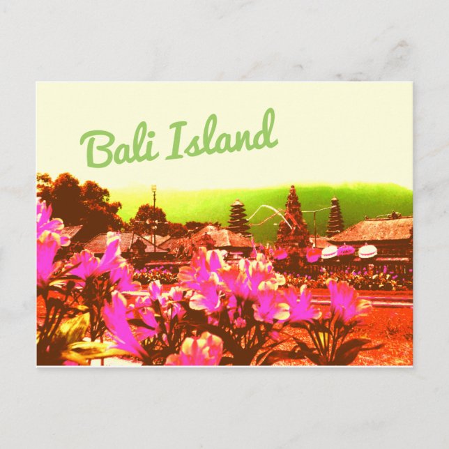 Carte postale de Bali Island (Devant)