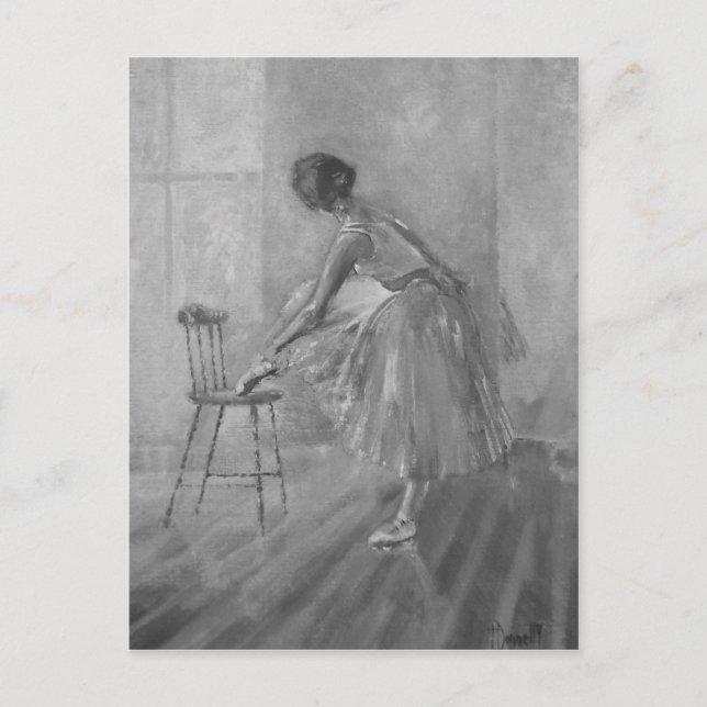 Carte postale de ballerine (Devant)