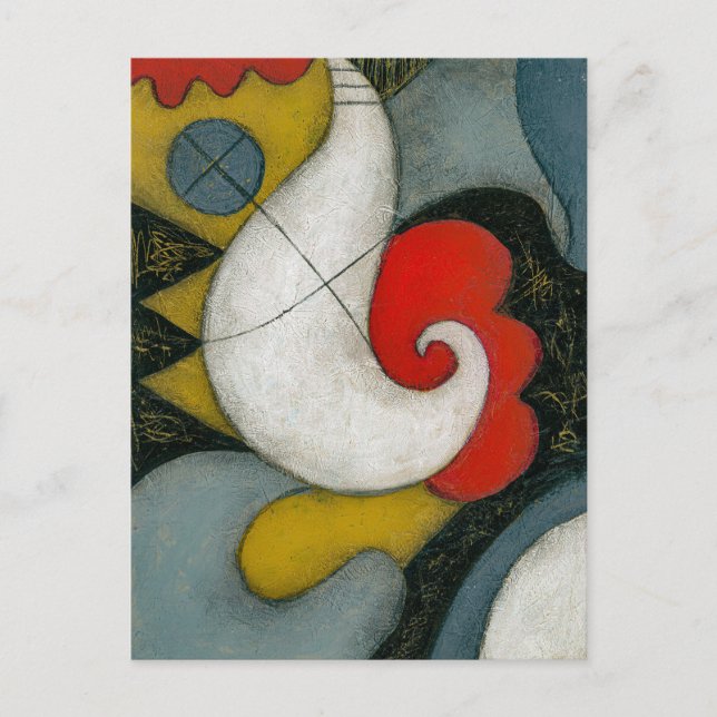 Carte postale de ballon d'anniversaire (Devant)