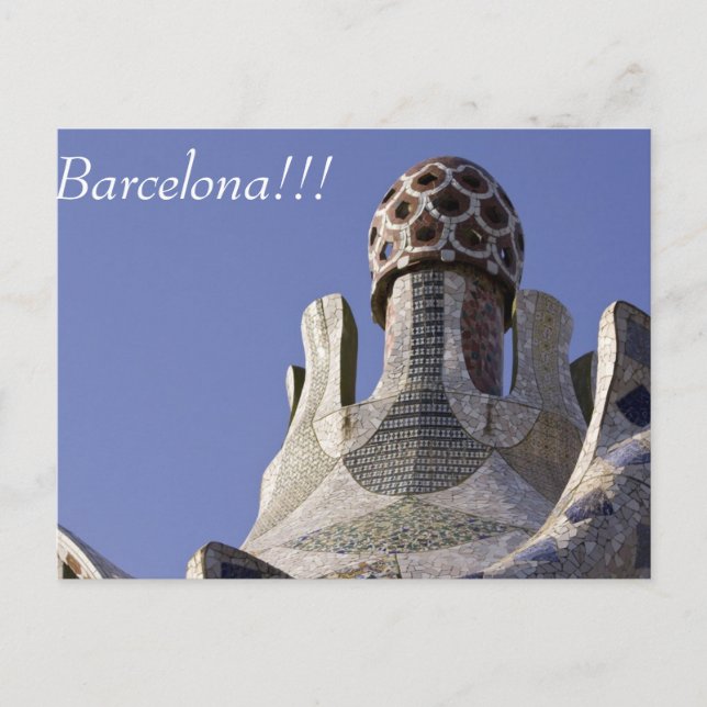 Carte postale de Barcelone.... (Devant)