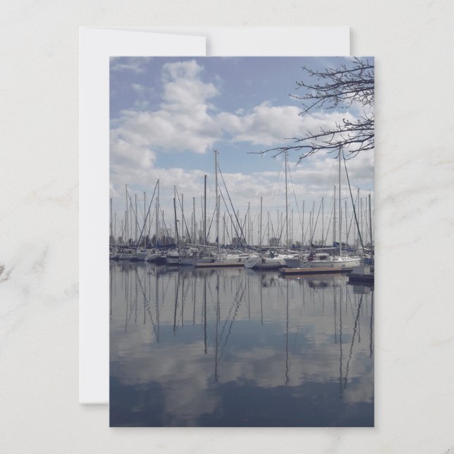 Carte postale de Bateau Marina Canada (Devant)