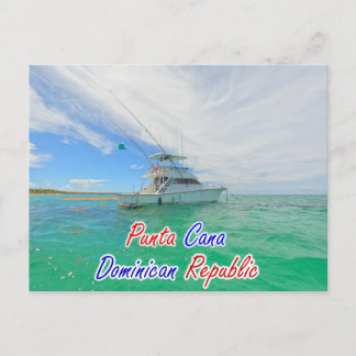 CARTE POSTALE DE BATEAU PUNTA CANA