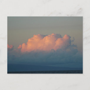 Carte Postale De beaux cumulonimbus nuages au coucher du soleil