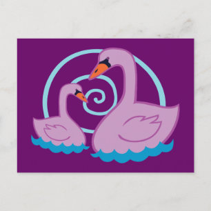Carte Postale De beaux cygnes