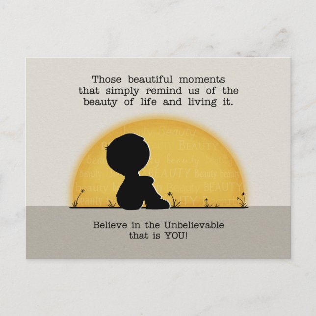 Carte Postale De beaux moments (Devant)