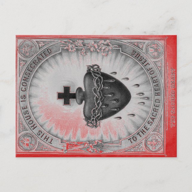 Carte postale de bénédiction de la maison (Devant)