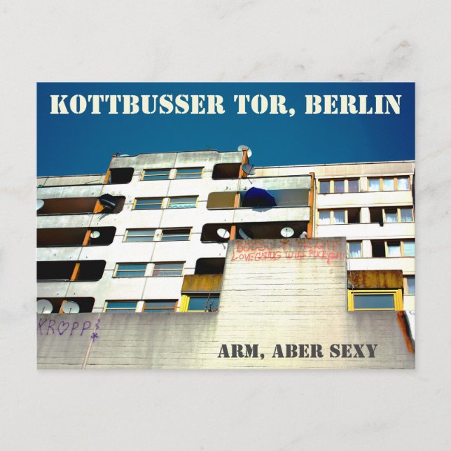 Carte postale de Berlin Kottbusser Tor Kotti (Devant)