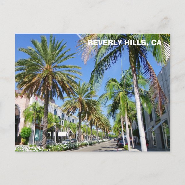 Carte postale de Beverly Hills, Rodeo Drive (Devant)