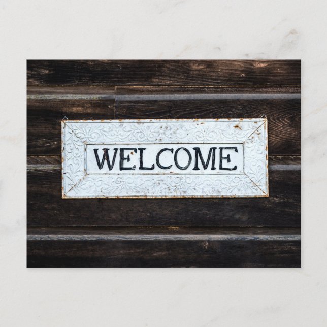 Carte postale de bienvenue (Devant)