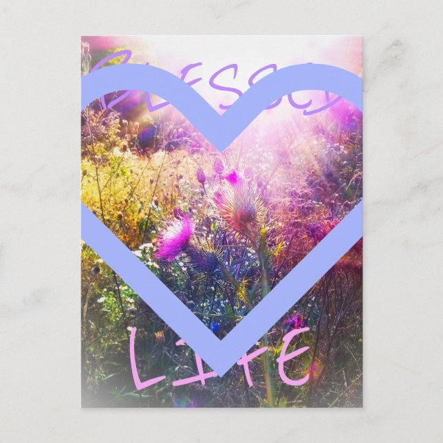 Carte postale de Blessed Life (Devant)