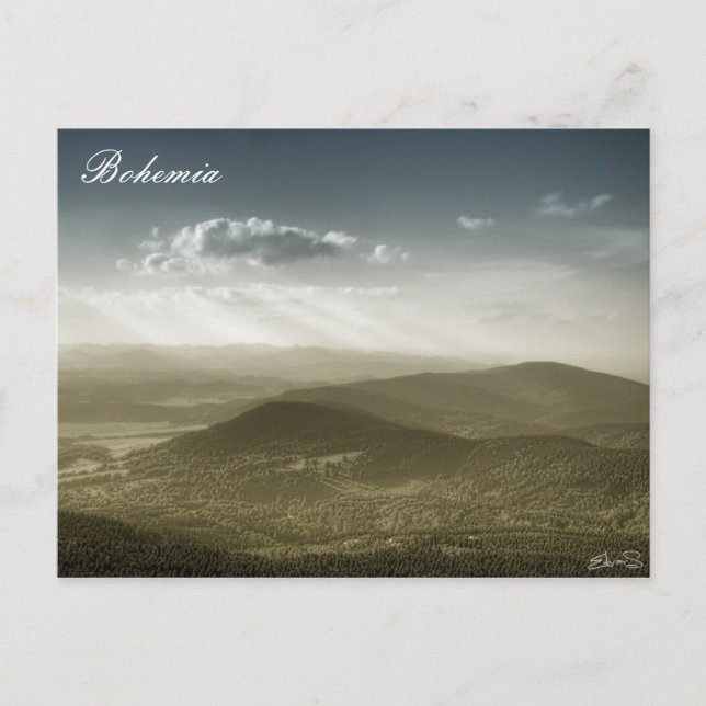 Carte postale de Bohême (Devant)