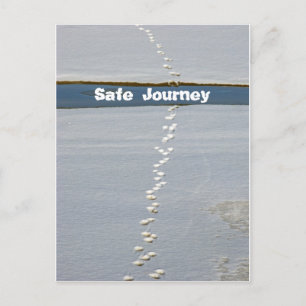 Carte postale de bon voyage