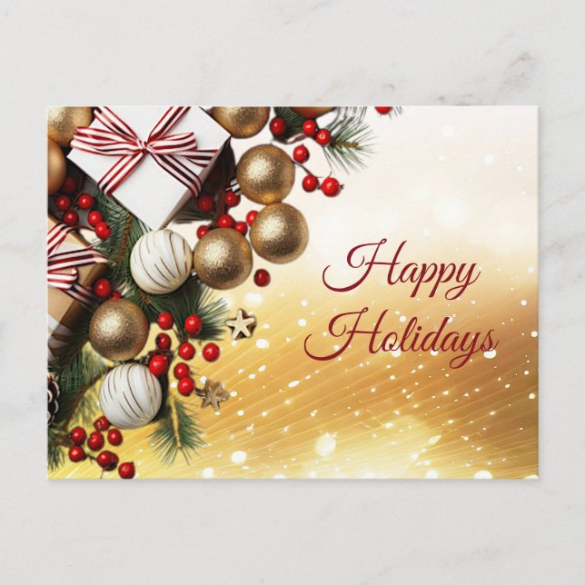 Carte postale de bonbons au chocolat (Devant)