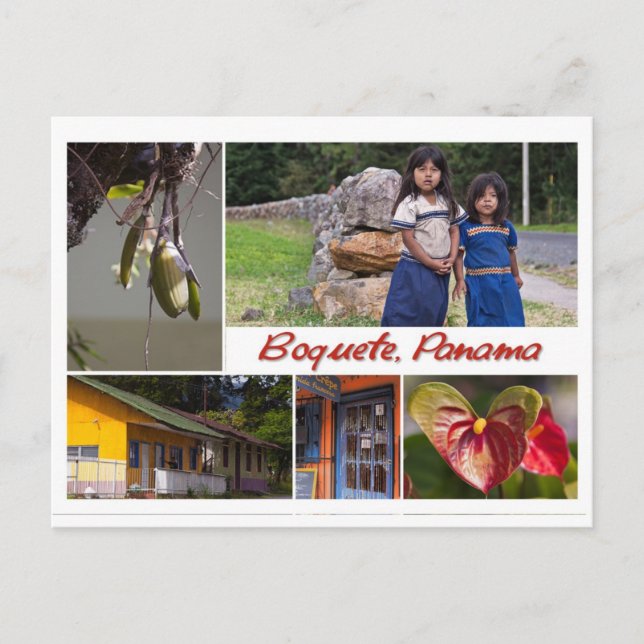 Carte postale de Boquete, Panama (Devant)