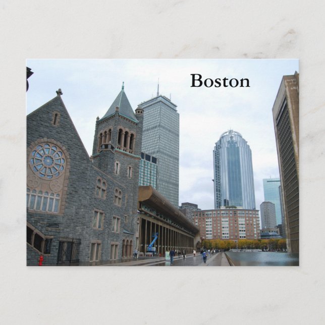 Carte postale de Boston (Devant)
