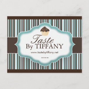 Carte postale de boulangerie personnalisée